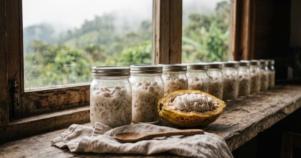 Acidez del jugo de cacao: pH, ácido cítrico y Brix