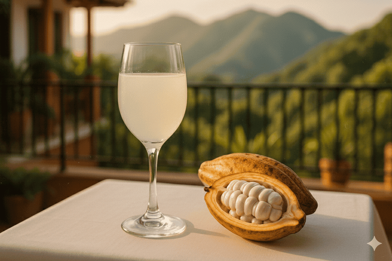 What Is That White Juice at Colombian Hotels? It's Cacao Mucilage